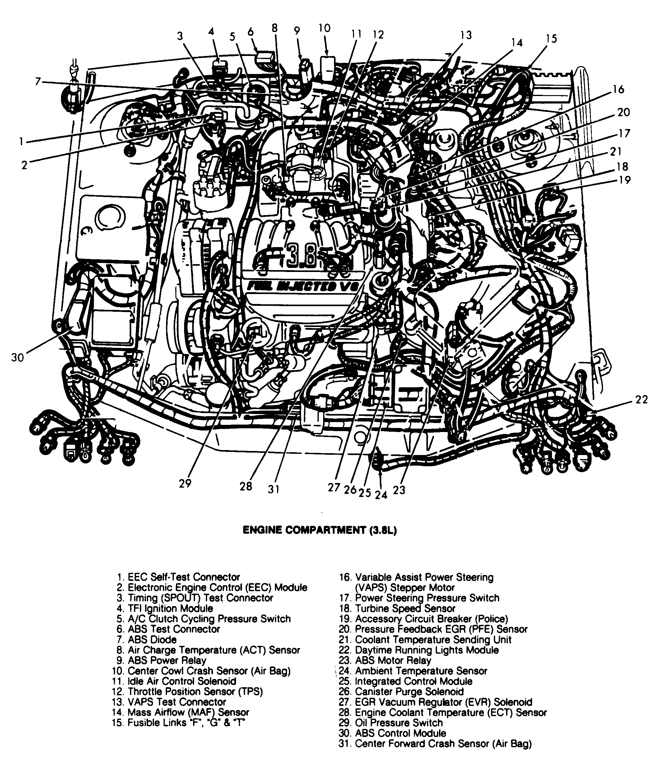 Diagram 1999 Ford Engine Diagram