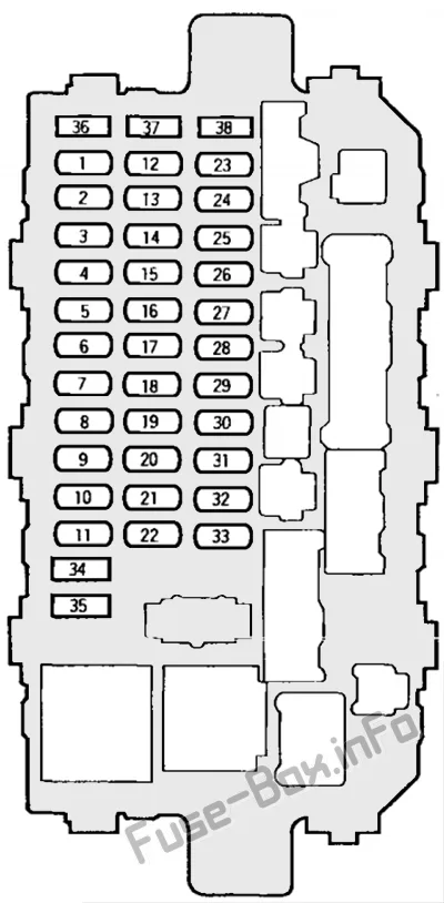 Diagram 1999 Honda Civic Fuse Box Diagram