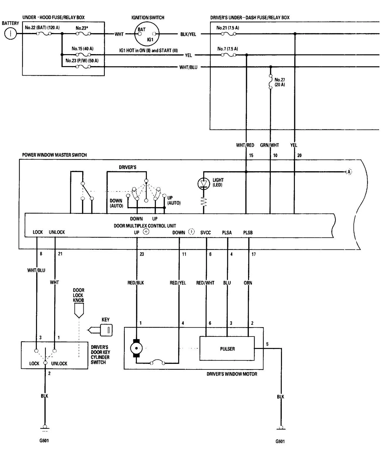 Diagram 1999 Honda Odyssey Alternator Wiring Diagram