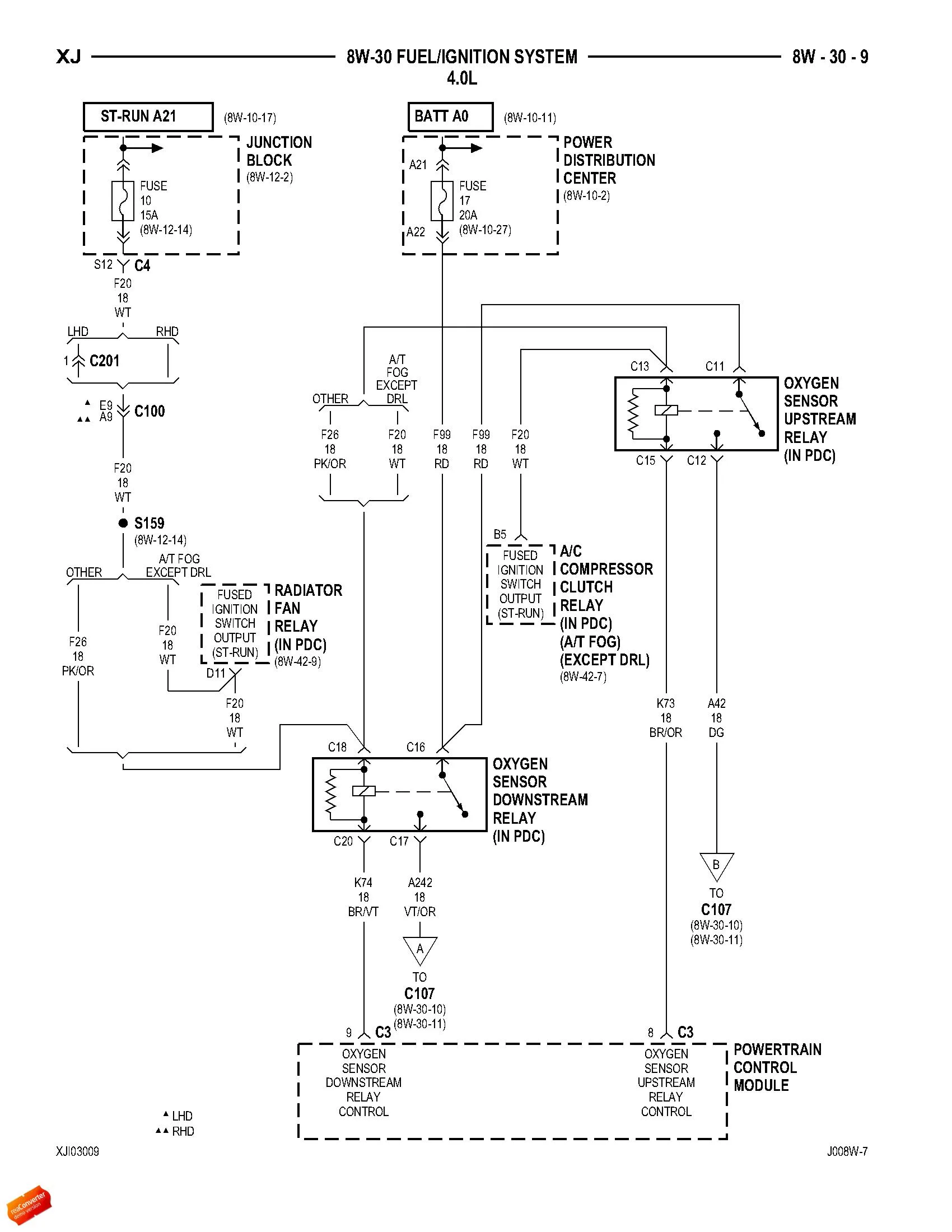Diagram 1999 Jeep Cherokee O2 Sensor Wiring Diagram