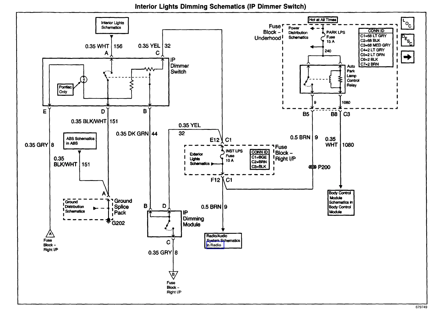 Diagram 1999 Pontiac Grand Am Gt Stereo Wiring Diagram