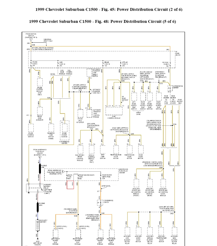 Diagram 1999 Suburban Ignition Wires Diagram