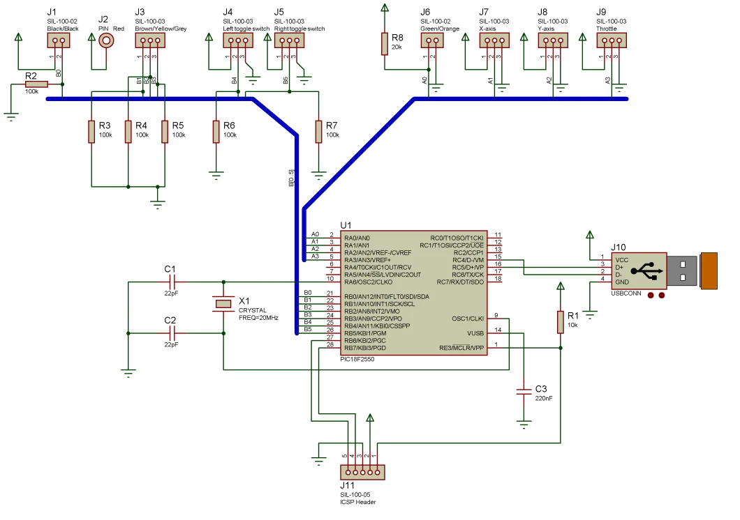 Diagram 2 Axis Joystick Wiring Diagrams