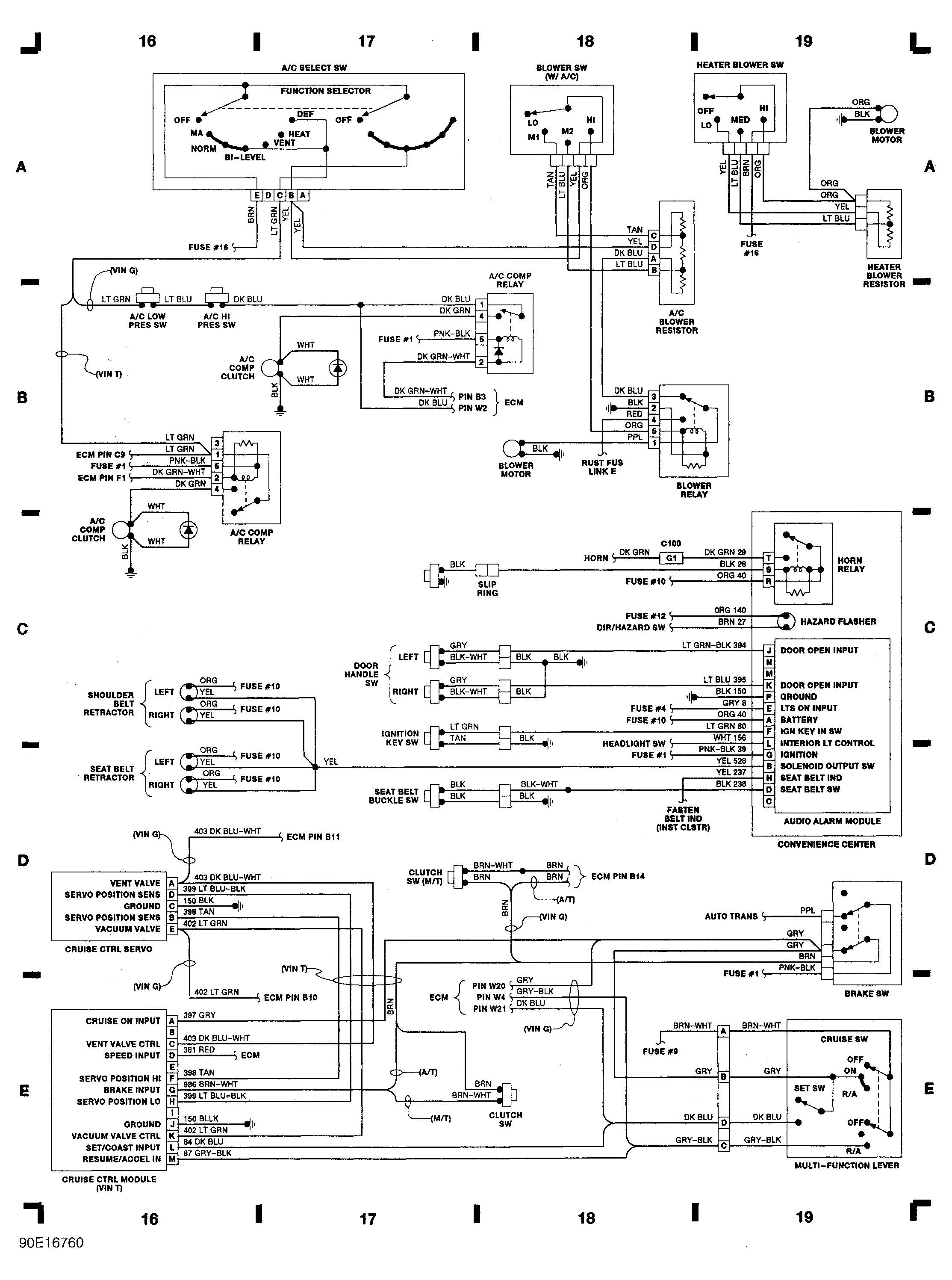 Diagram 2000 Chevy Cavalier Ac Diagram