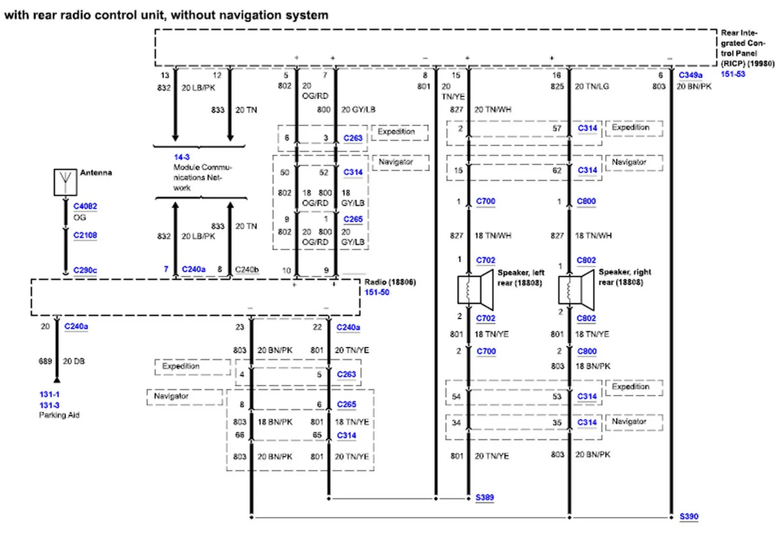 Diagram 2000 Ford Expedition Radio Wiring Diagram Full Version Hd Quality Wiring Diagram 159