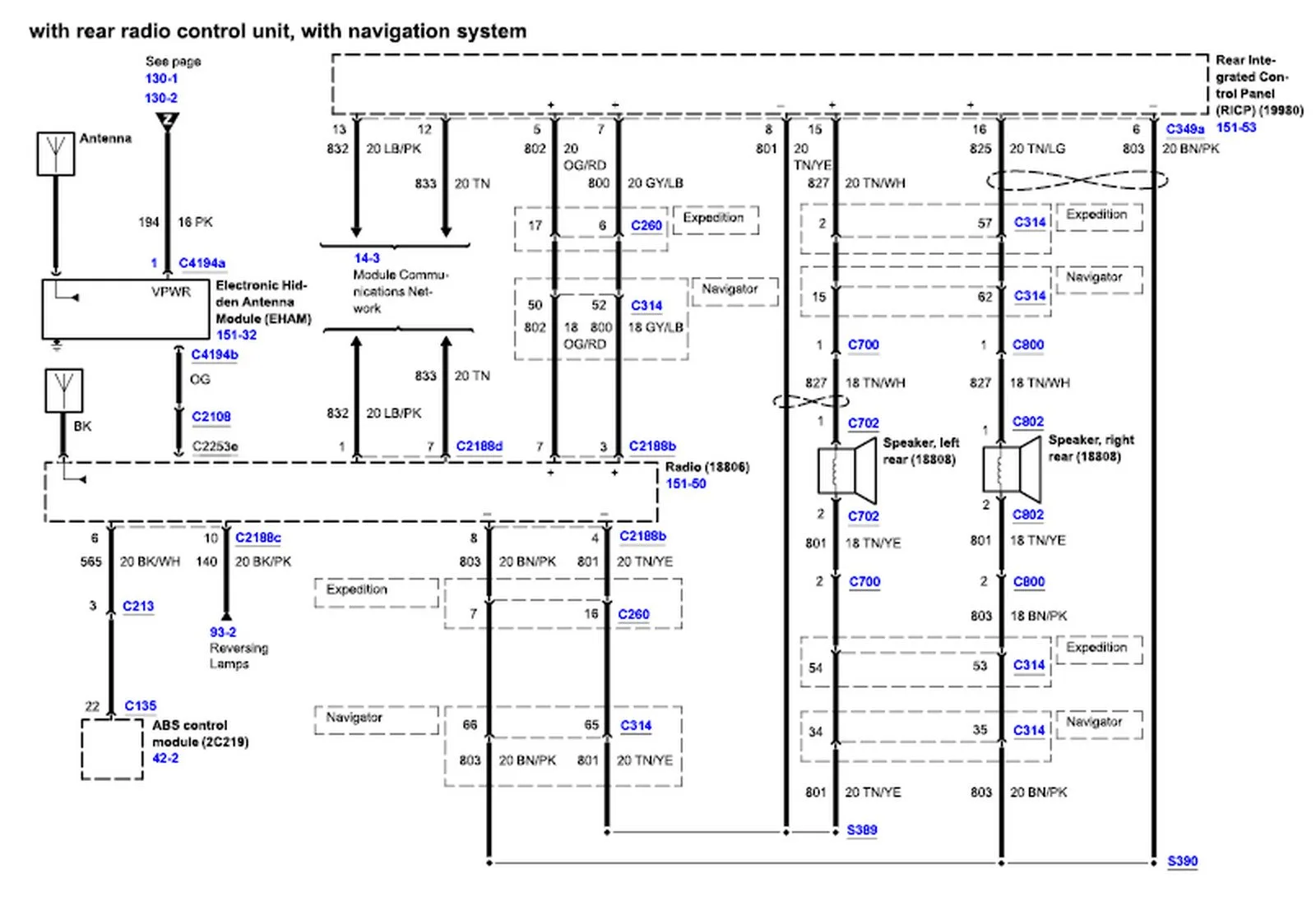 Diagram 2000 Ford Expedition Radio Wiring Diagram Full Version Hd Quality Wiring Diagram 159
