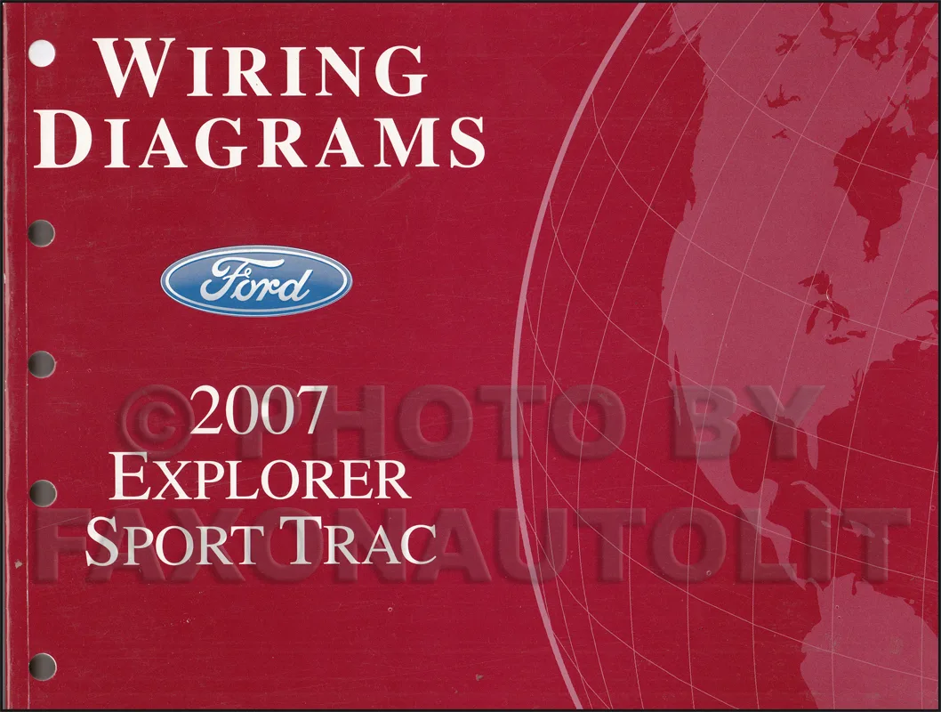 Diagram 2000 Ford Explorer Mercury Mountaineer Wiring Diagram Original