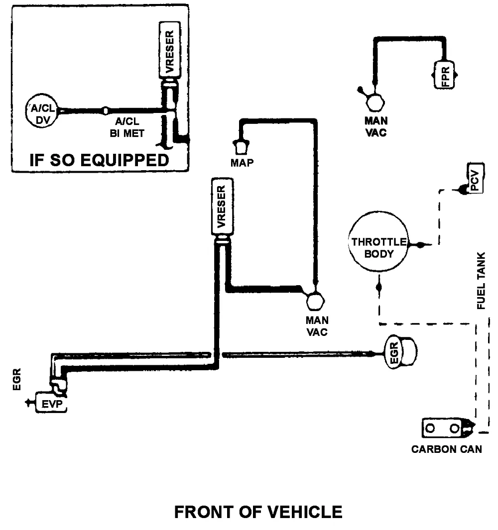 Diagram 2000 Ford Ranger Vacuum Diagram