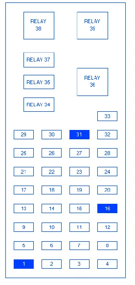 Diagram 2000 Ford Taurus Wagon Fuse Box Diagram