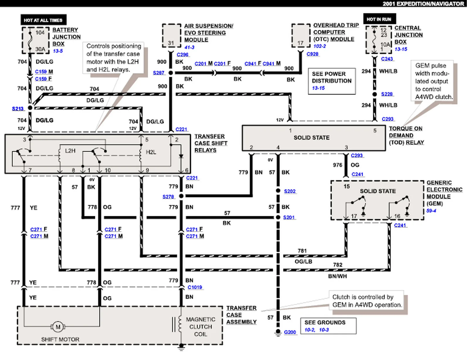 Diagram 2000 Lincoln Navigator Wiring Diagram Free