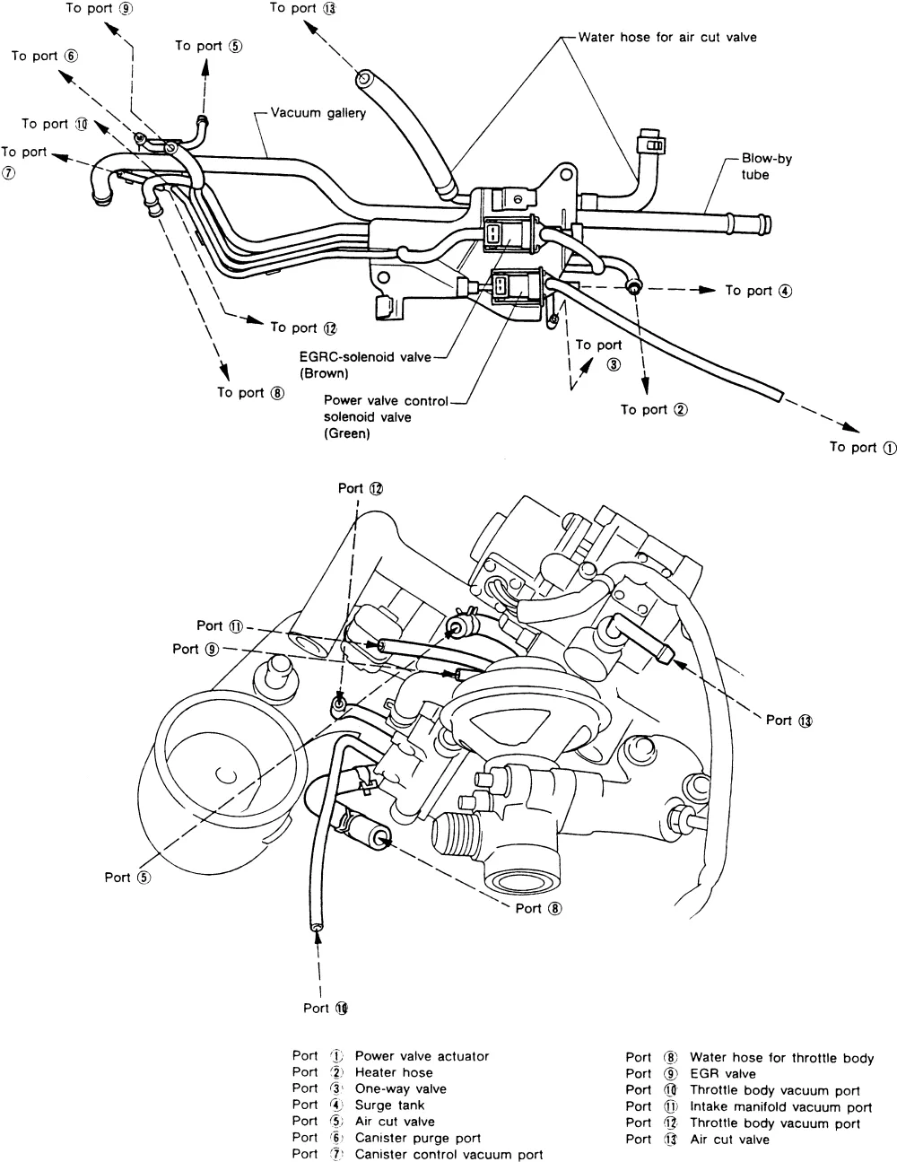 Diagram 2000 Nissan Maxima Hoses Diagram