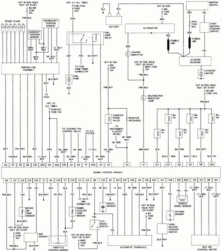 Diagram 2000 Pontiac Grand Prix Gtp Wiring Diagram