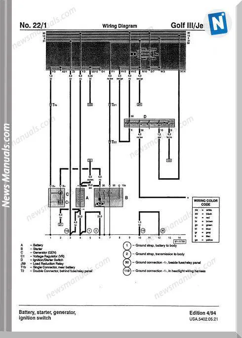 Diagram 2000 Vw Jetta Automatic Transmission Wiring Diagram Free Picture