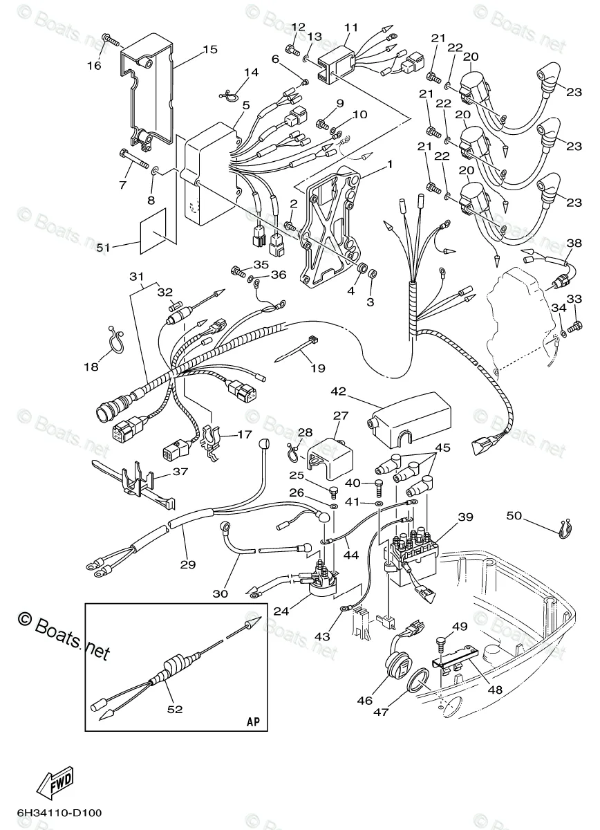 Diagram 2000 Yamaha 50 Hp 4 Stroke Wiring Diagram