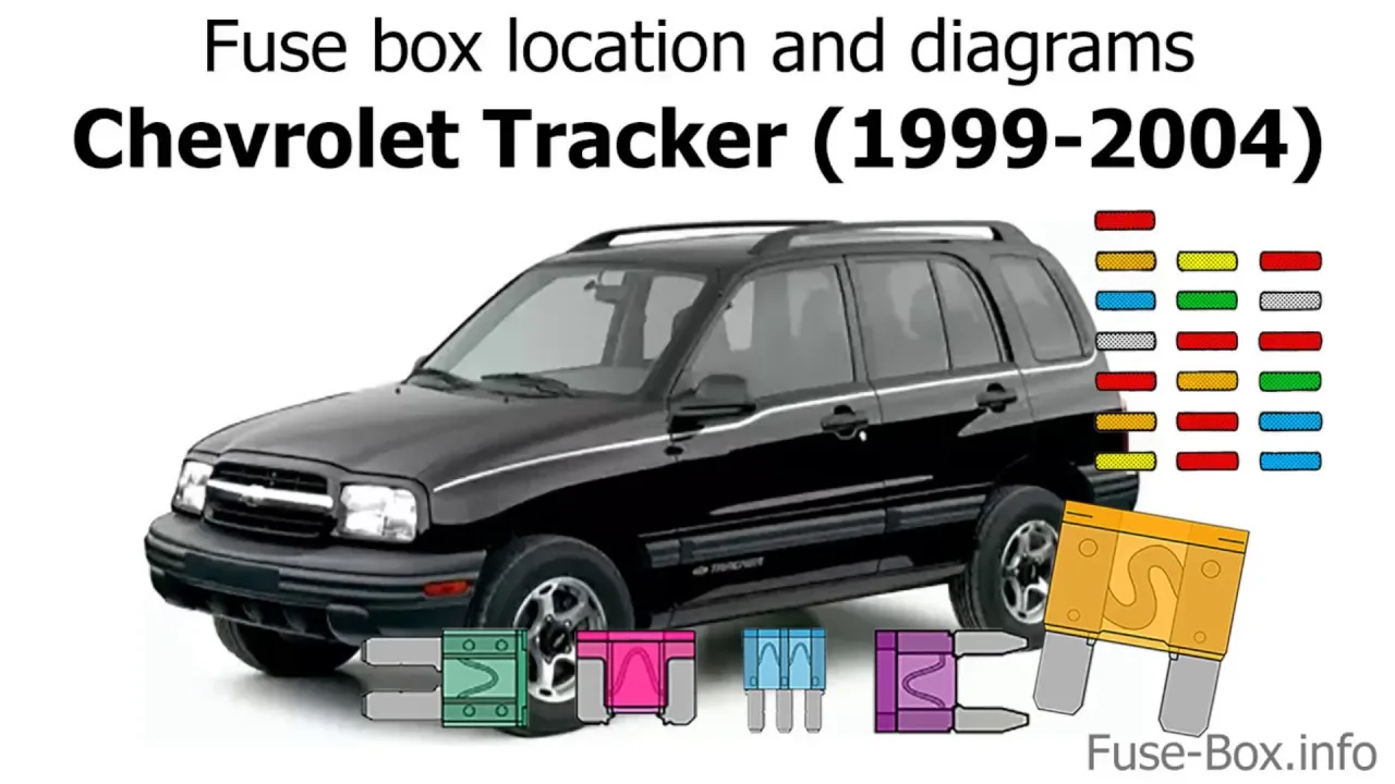 Diagram 2001 Chevrolet Tracker Fuse Box Diagram