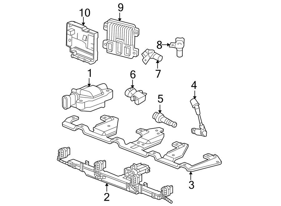 Diagram 2001 Chevy Silverado Spark Plug Wire Diagram