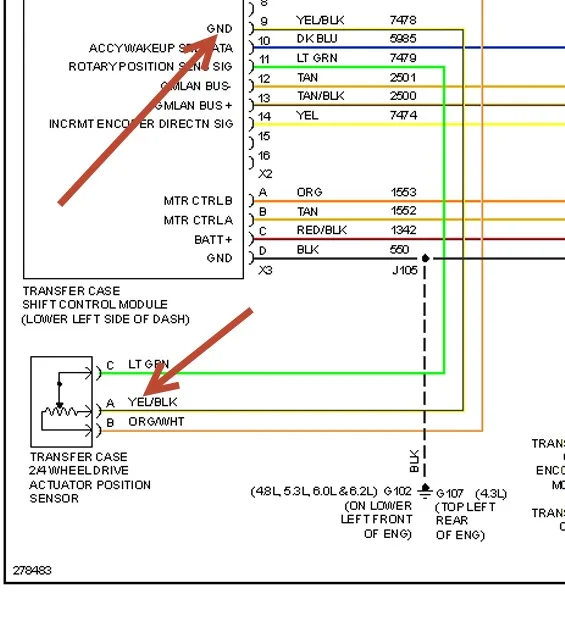 Diagram 2001 Chevy Silverado Transfer Case Diagram