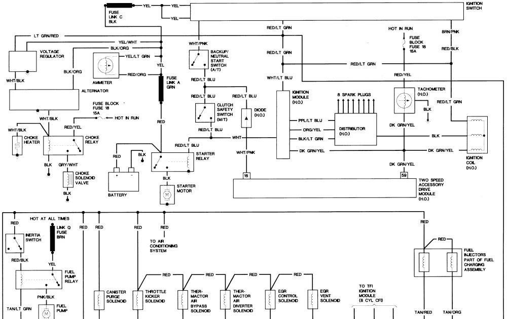 Diagram 2001 Ford Mustang Wiring Diagram Original