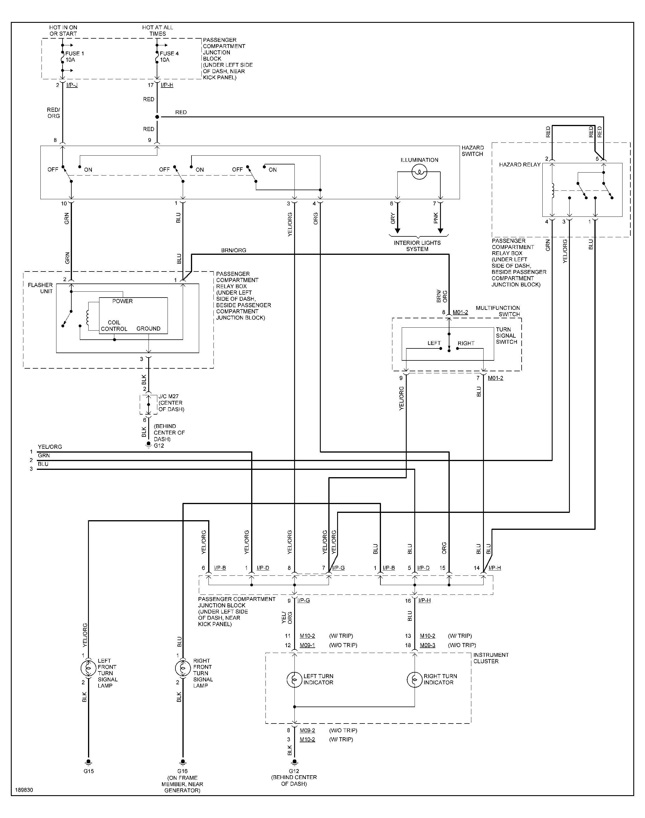 Diagram 2001 Hyundai Wiring Harness Diagram