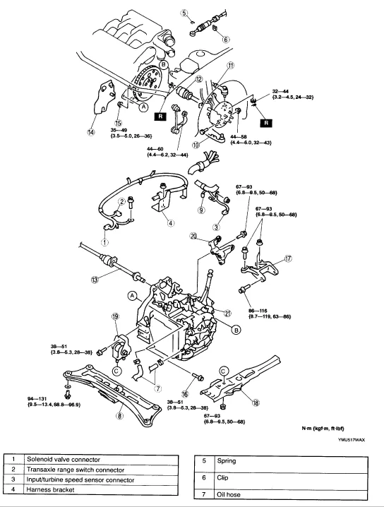 Diagram 2001 Mazda Tribute Engine Timing Diagram
