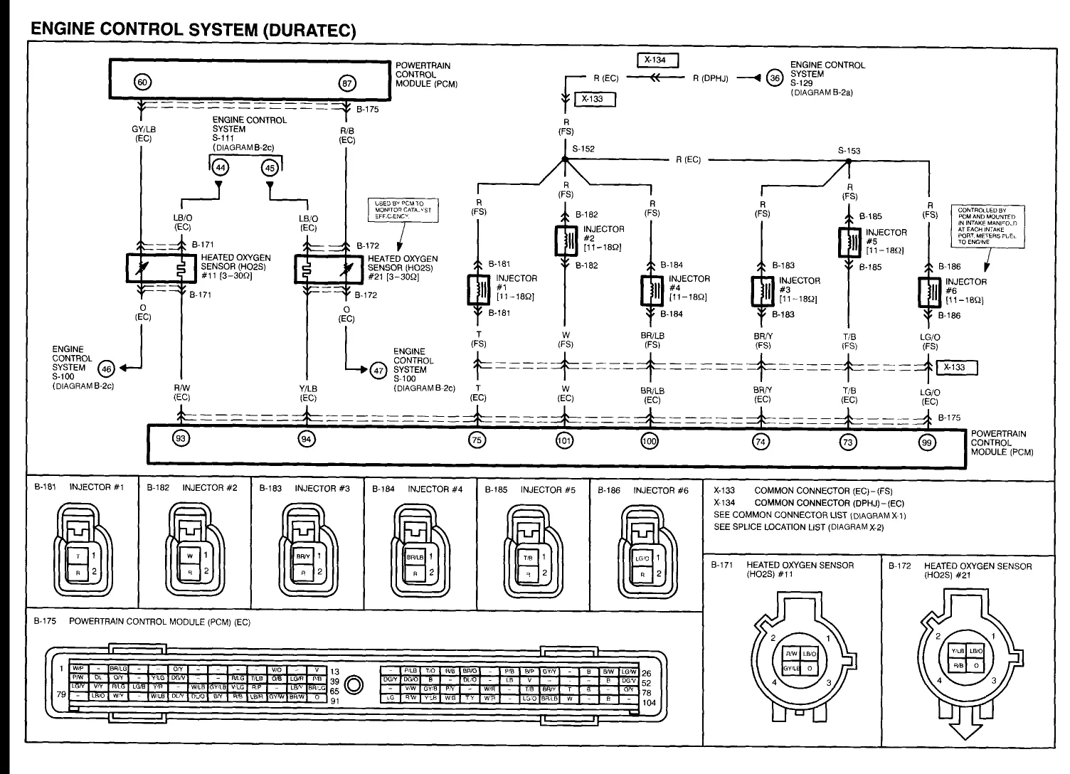 Diagram 2001 Mazda Tribute V6 Engine Diagram