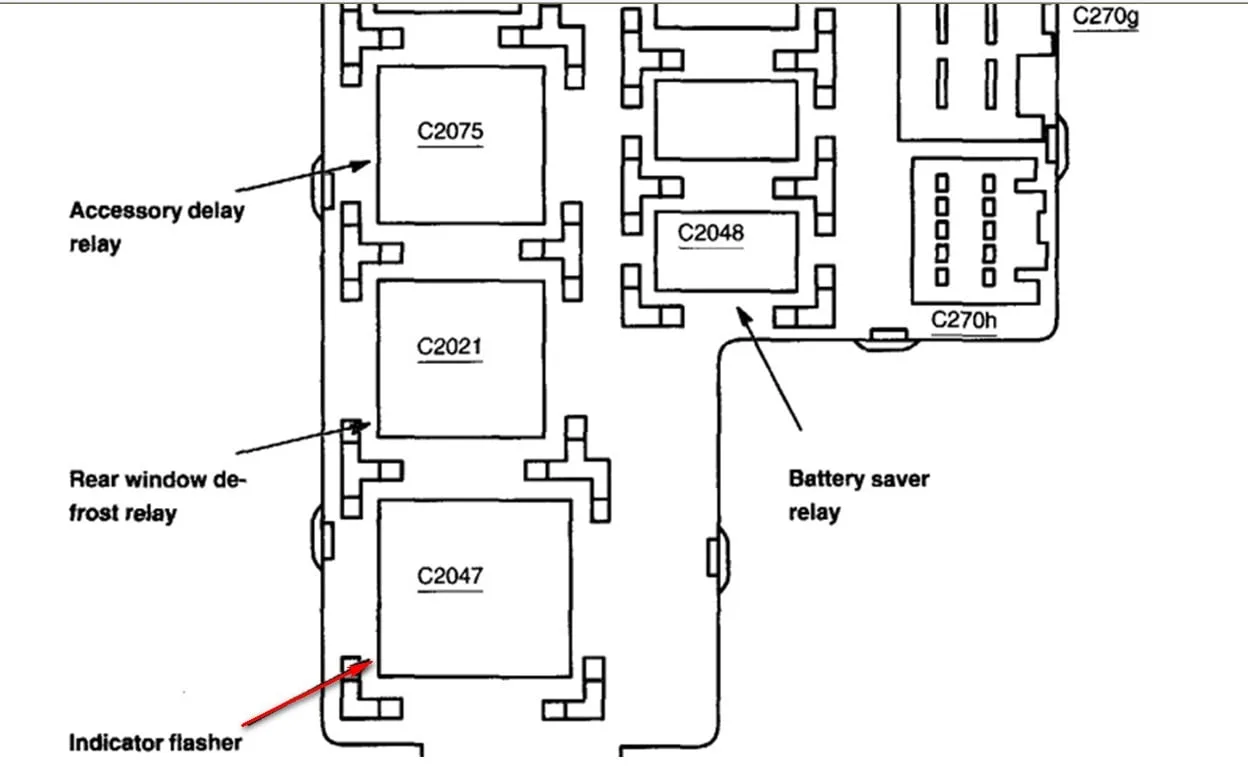 Diagram 2002 Ford Explorer Fuse Diagram Signal Light
