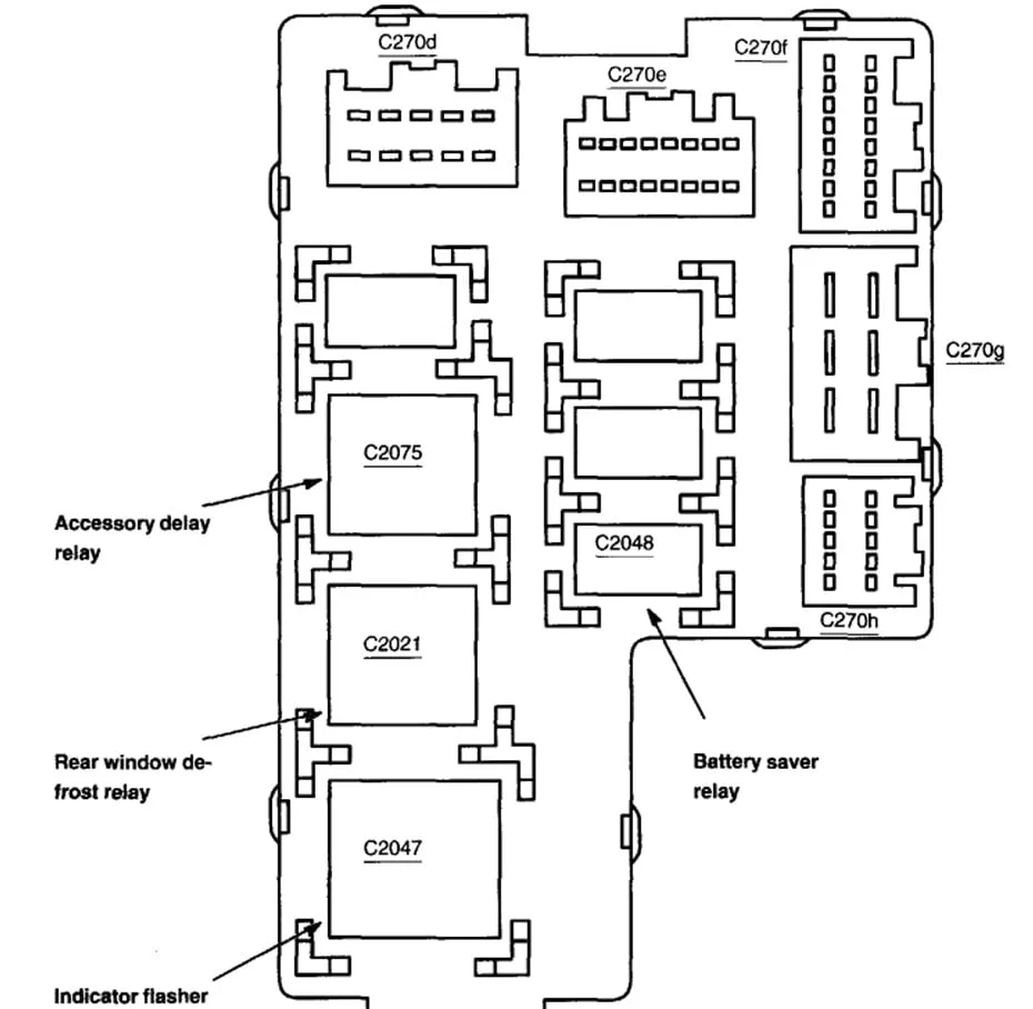 Diagram 2002 Ford Explorer Fuse Diagram Signal Light