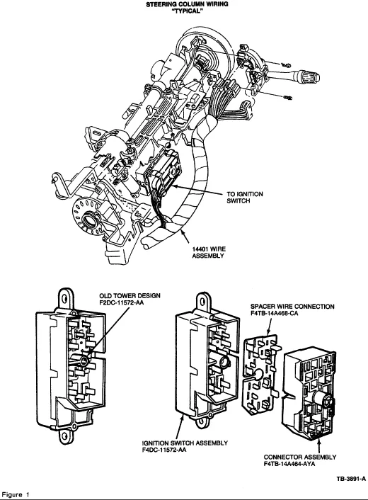 Diagram 2002 Ford Windstar Ignition Switch Diagram
