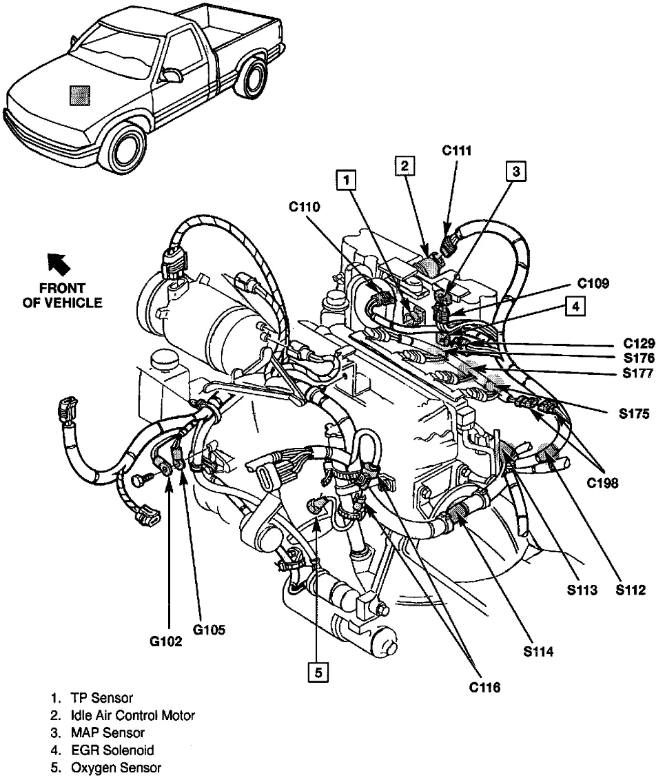 Diagram 2002 Gmc Sonoma Engine Diagram