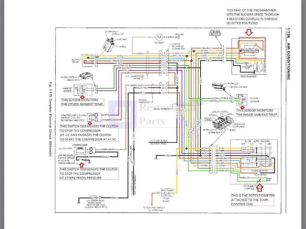Diagram 2003 Cadillac Seville Heater Fan Control Wiring Diagram