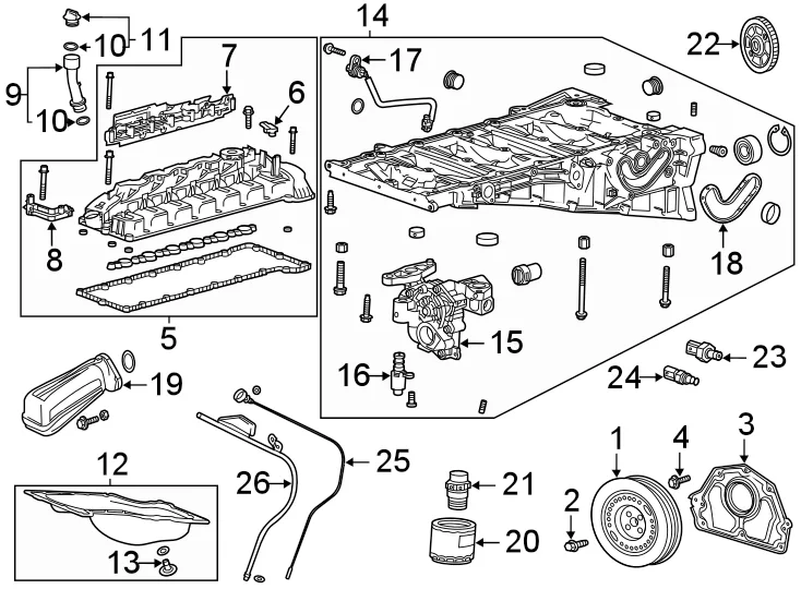Diagram 2003 Chevrolet Silverado 1500 Engine Diagram