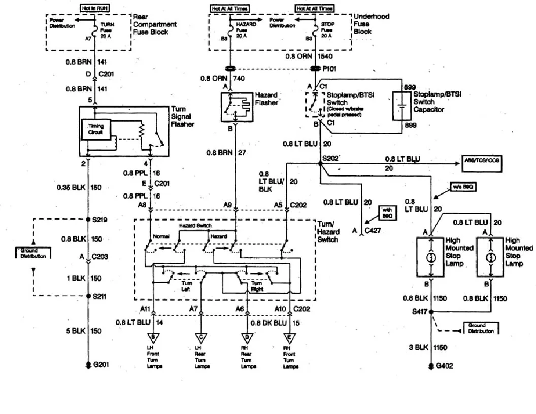 Diagram 2003 Deville Wiring Diagram Elec