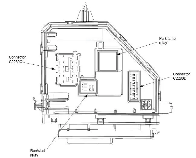 Diagram 2003 Ford Explorer Relay Diagram