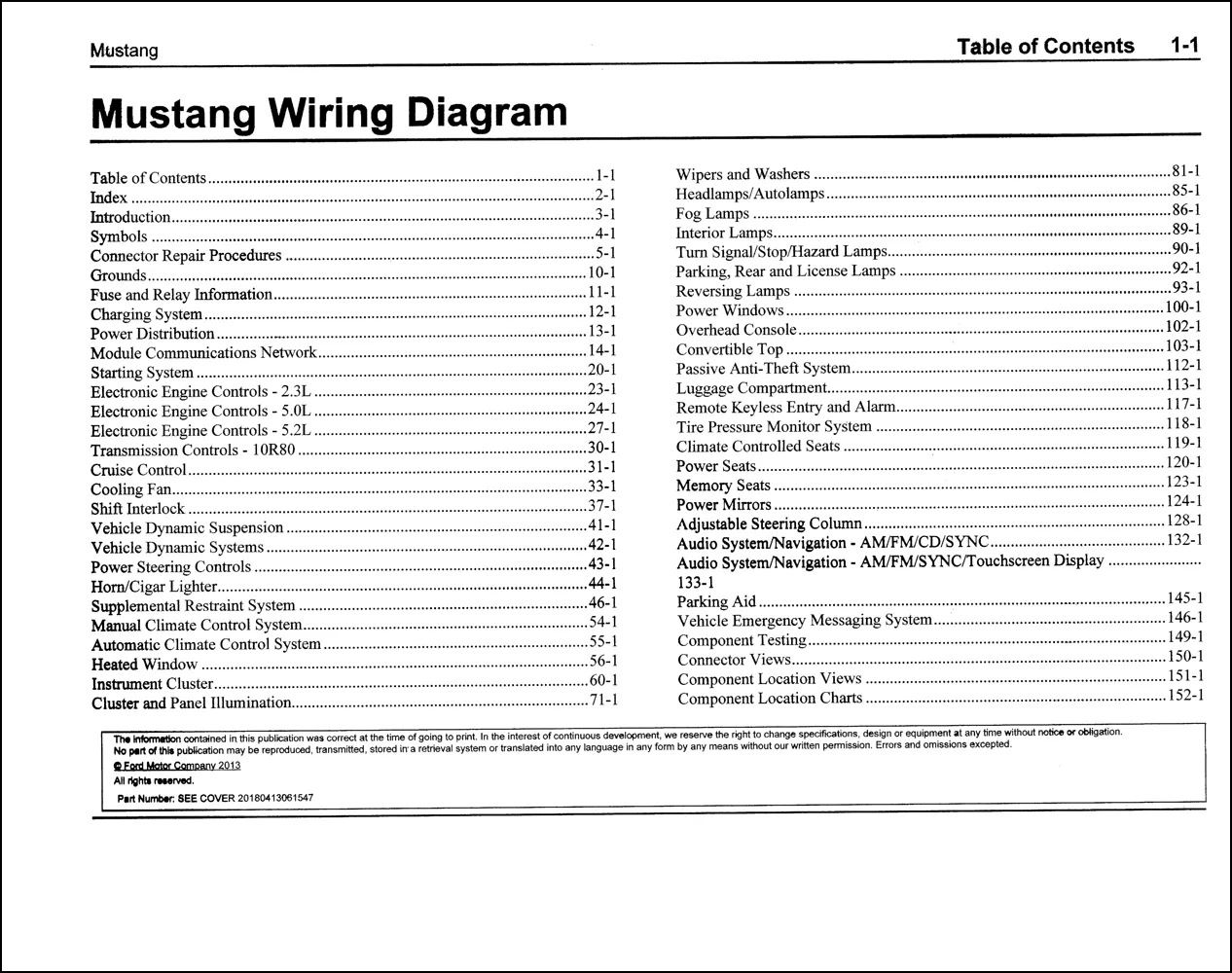 Diagram 2003 Ford Mustang Wiring Diagram Manual Original