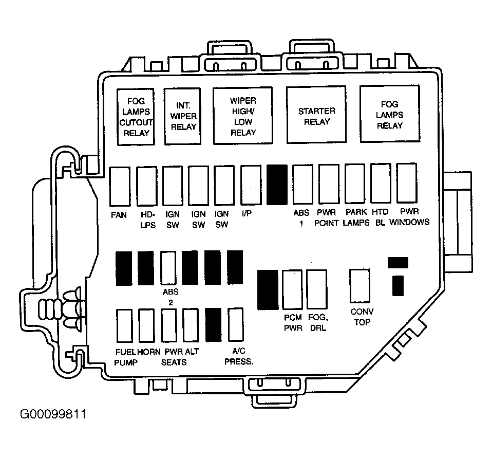 Diagram 2003 Gt Fuse Box Diagram Mustang