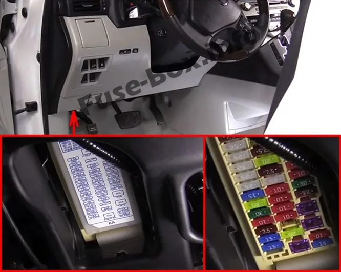 Diagram 2003 Lexus Rx300 Fuse Box Diagram