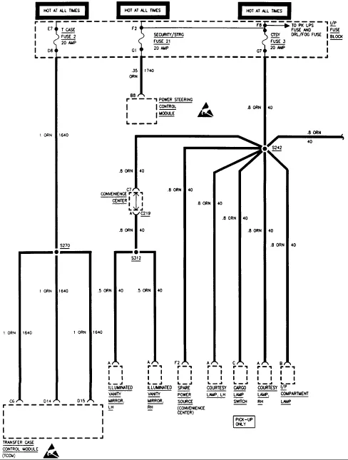 Diagram 2003 Tahoe Fuse Block Diagram
