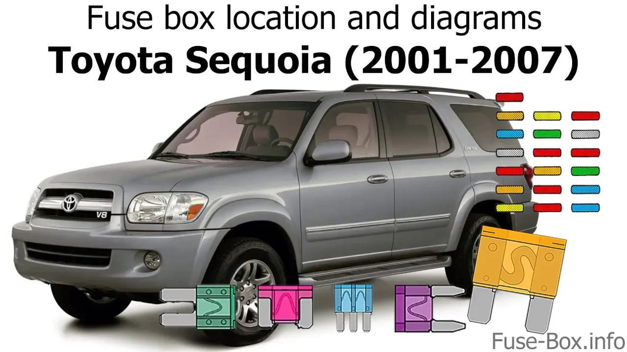 Diagram 2003 Toyota Sequoia Fuse Diagram