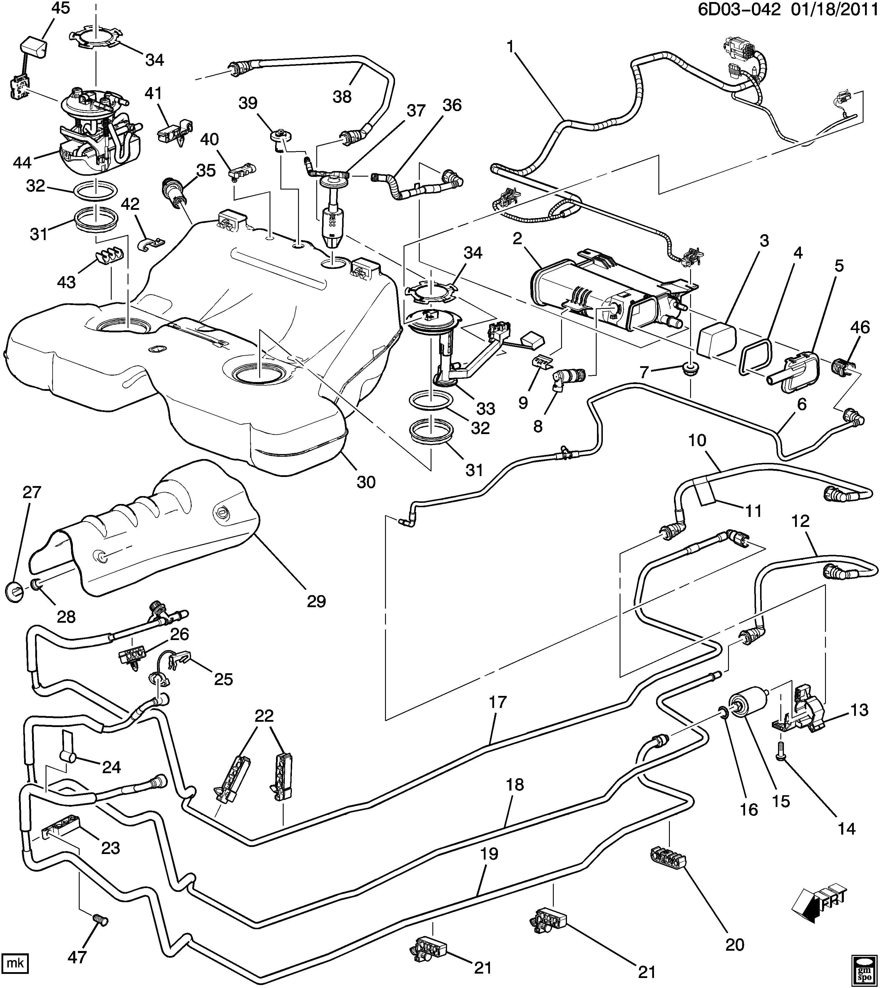 Diagram 2004 Cadillac Cts Parts Diagram