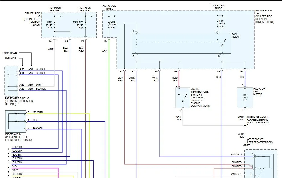 Diagram 2004 Camry Engine Wiring Diagram