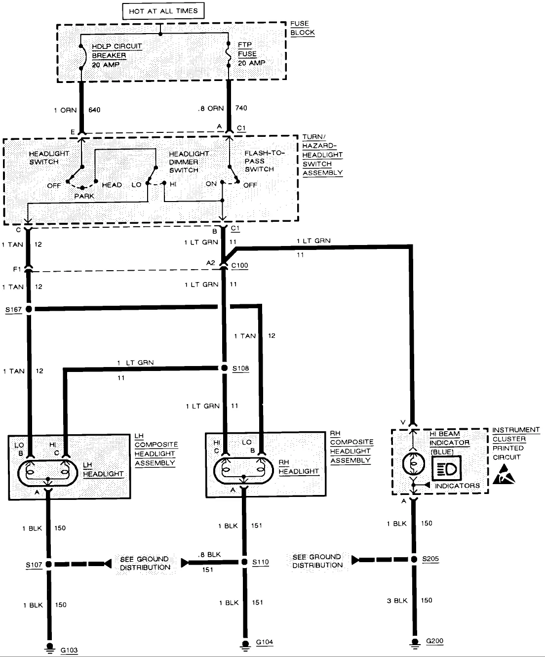 Diagram 2004 Cavalier Headlight Wiring Diagram Schematic