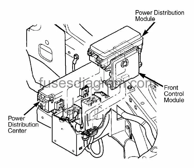 Diagram 2004 Dodge Durango Fuse Diagram