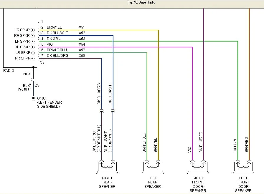 Diagram 2004 Dodge Ram 2500 Stereo Wiring Diagram
