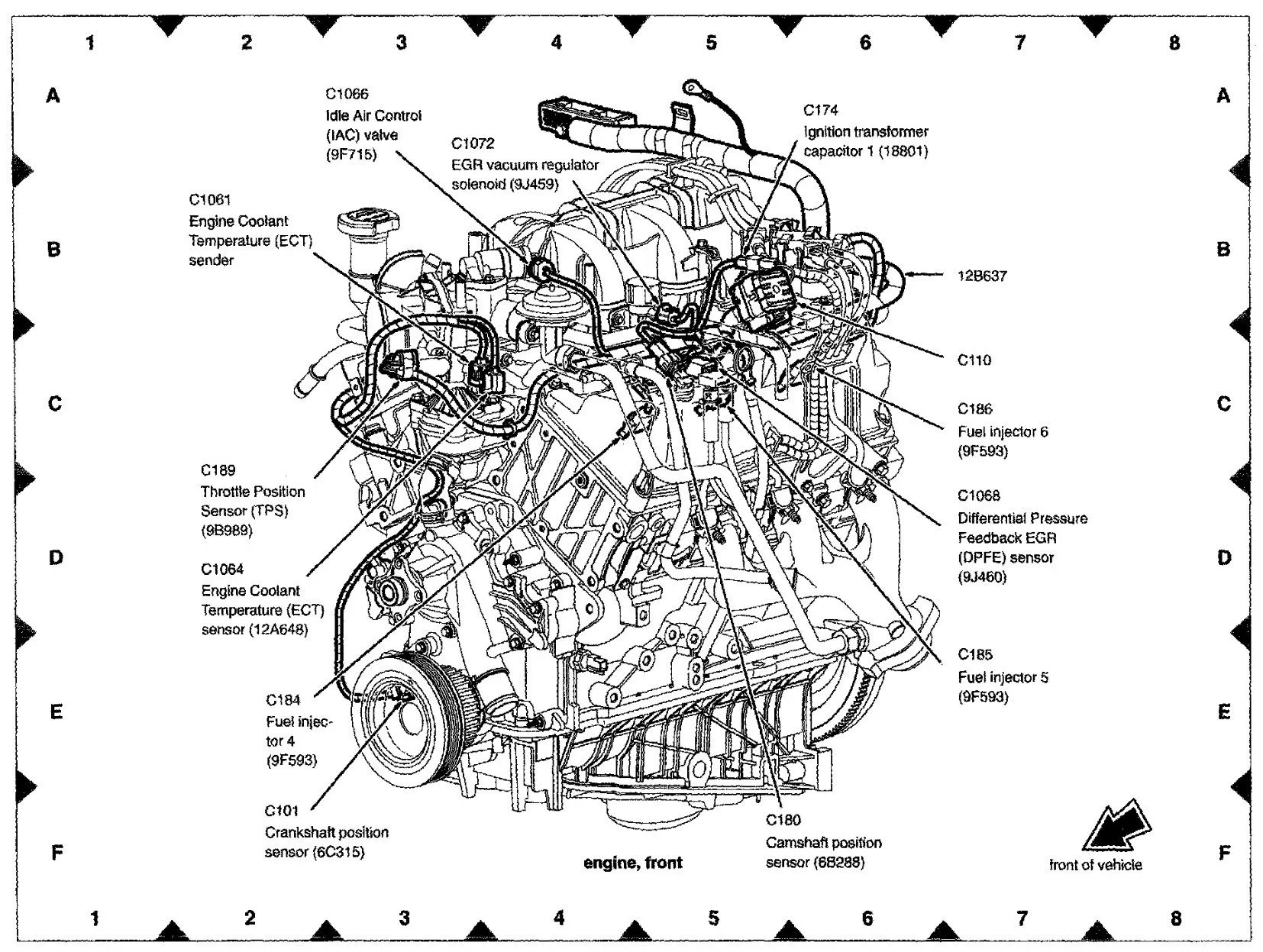 Diagram 2004 Ford Explorer Engine Diagram