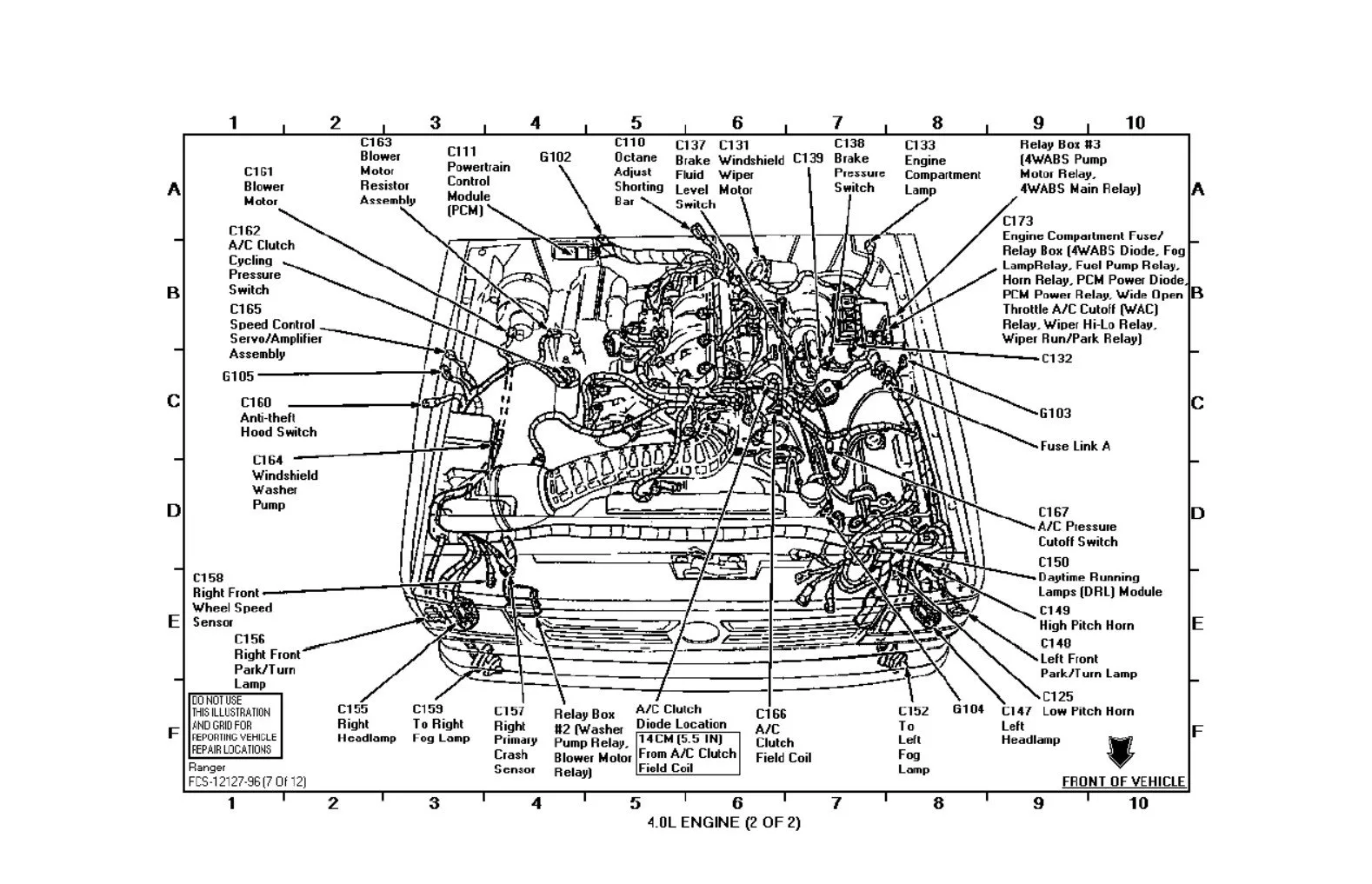 Diagram 2004 Ford Ranger 4X4 Wiring Diagram