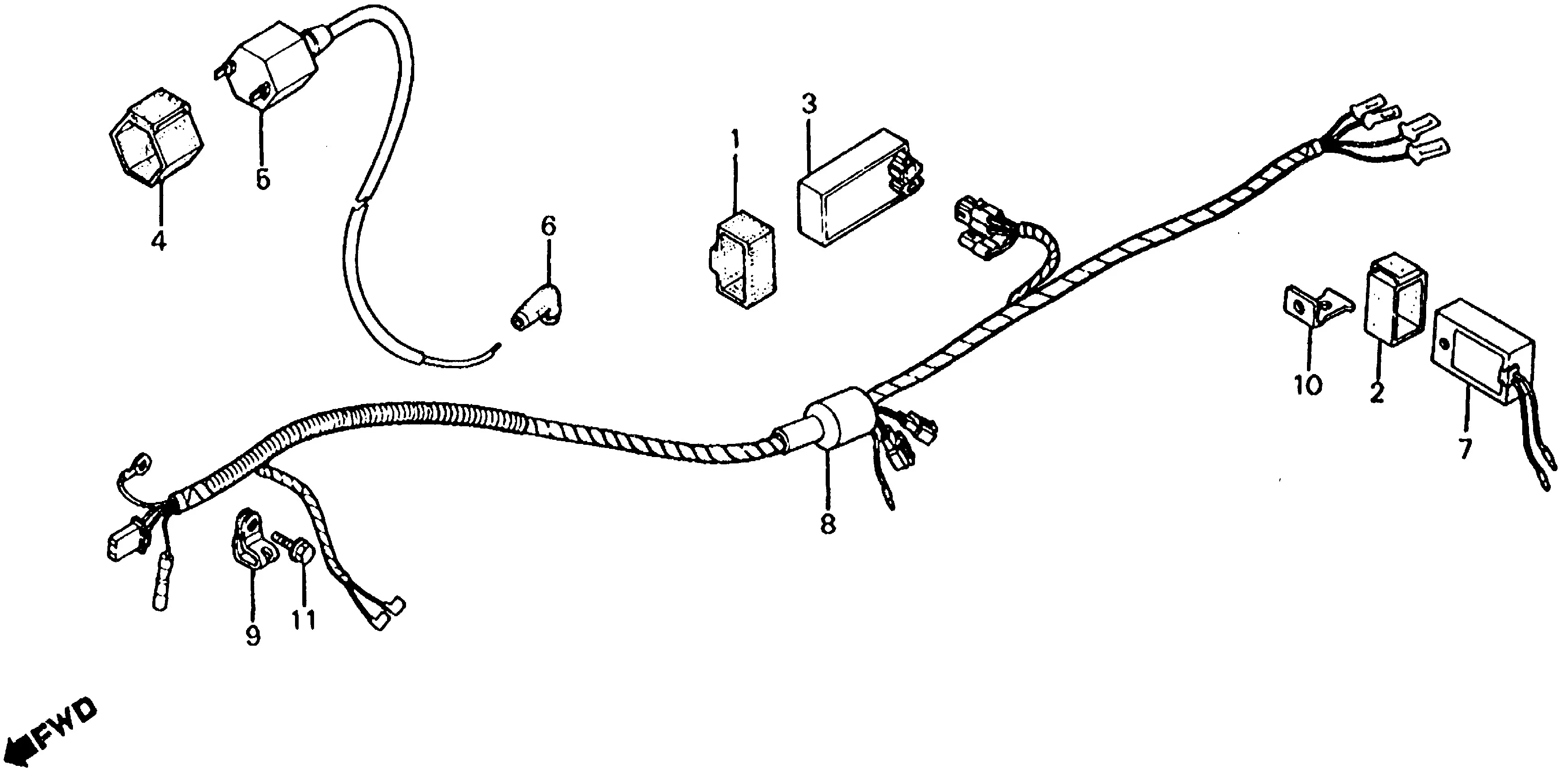 Diagram 2004 Honda Crf70F Wiring Diagram