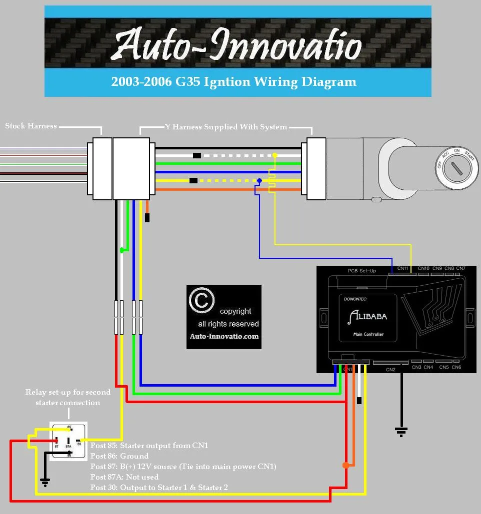 Diagram 2004 Infiniti Wiring Diagram Schematic