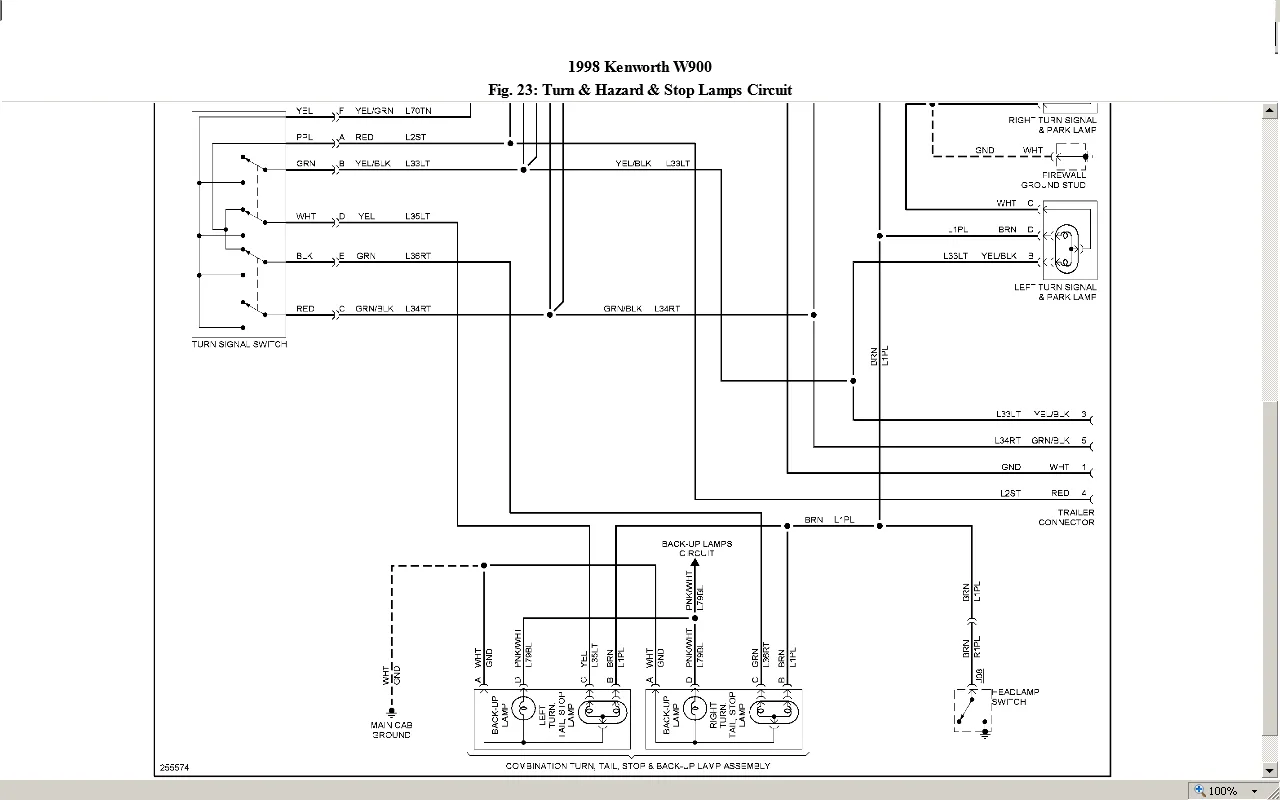 Diagram 2004 Kenworth T800 Wiring Diagram Schematic