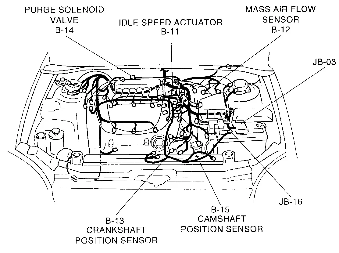 Diagram 2004 Kia 2 7 Engine Diagrams