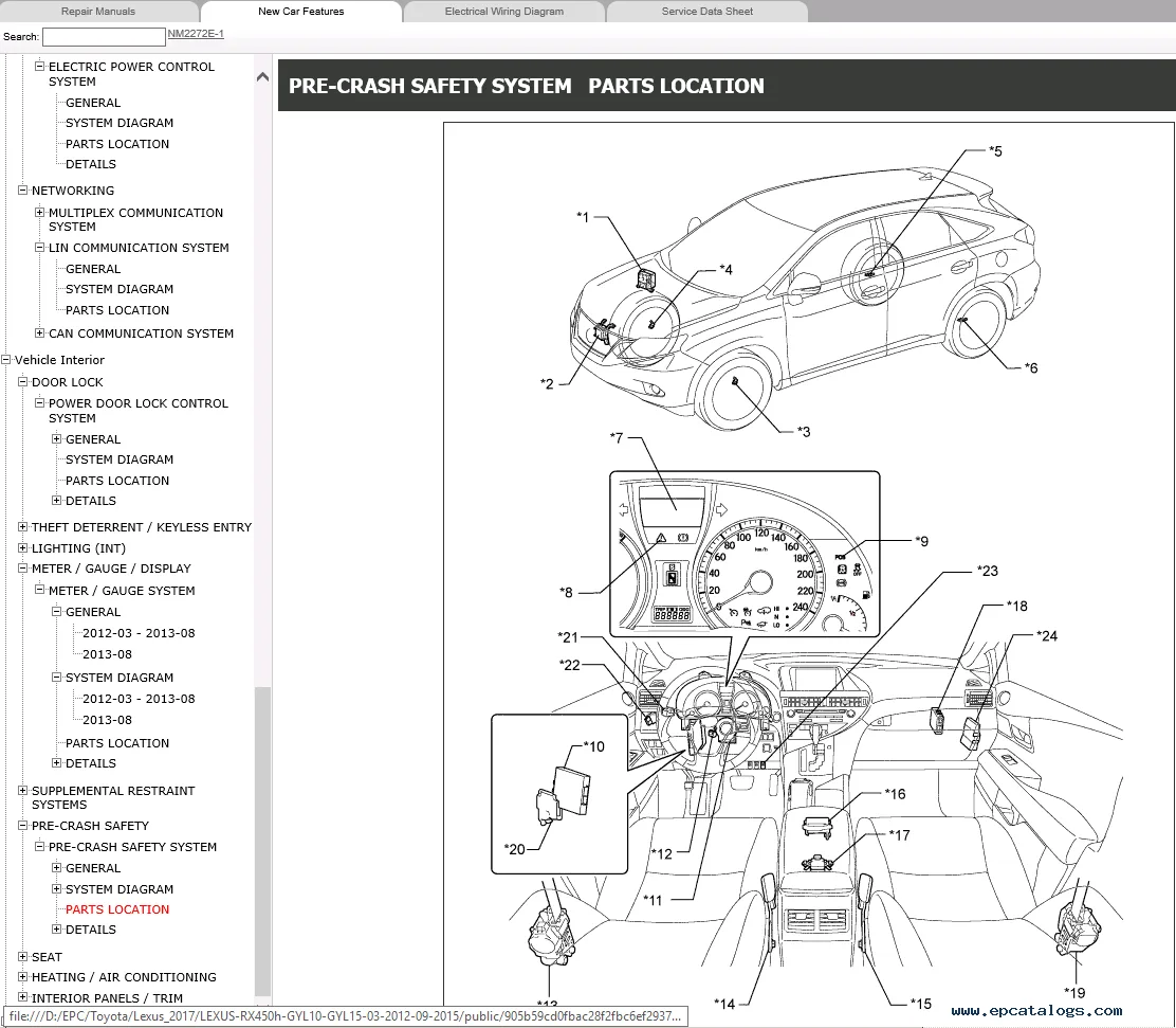 Diagram 2004 Lexus Rx 33Wiring Diagram Manual Original